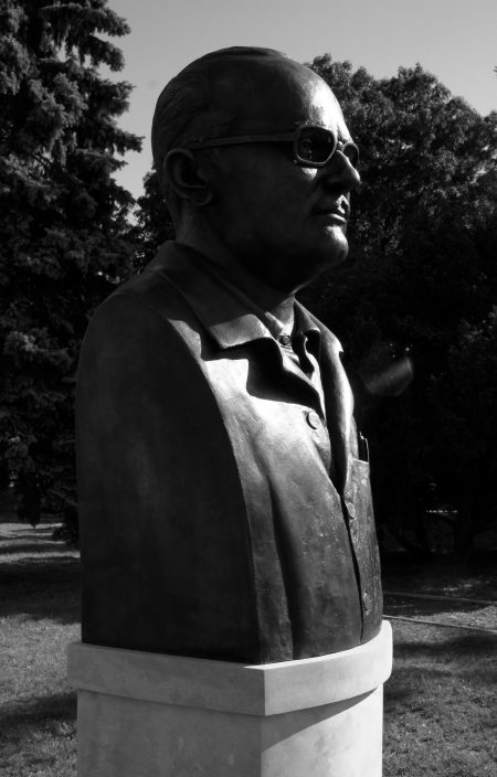 Bust of Dr. Dévald József